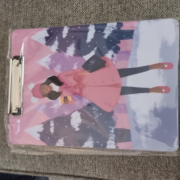 A set, clipboard & large notebook - Picture 2 of 3